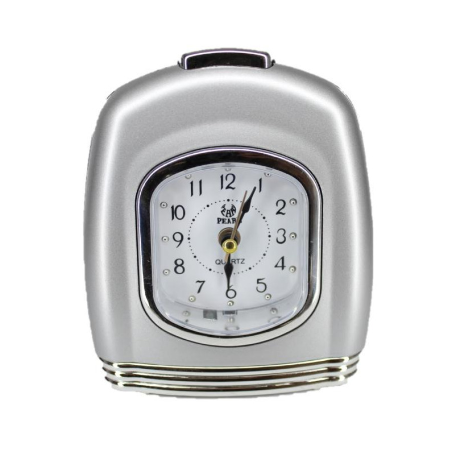 Купить Кварцовий будильник Pearl AEY (Silver) (011435)