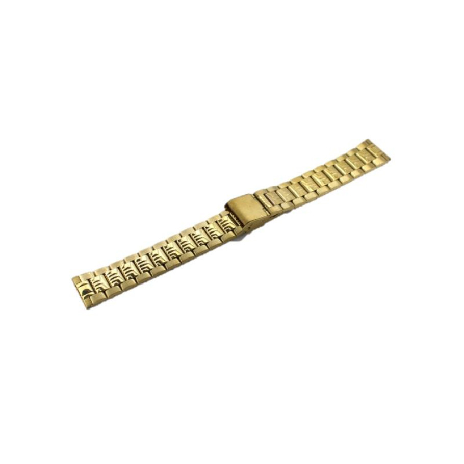 Купить Браслет для годинника Lux-04 (Gold 18 mm L-170mm)(012878)