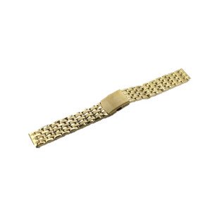 Браслет для часов Lux-05 (Gold 18 mm L-175mm)(012879)