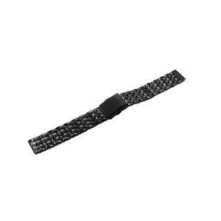 Браслет для часов Lux-05 (Black 18 mm L-180mm)(012882)