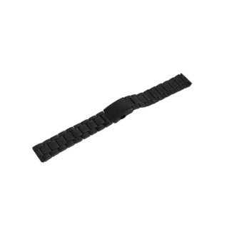 Браслет для часов Lux-06 (Black 20 mm L-180mm)(012896)