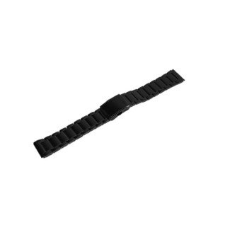 Браслет для часов Lux-10 (Black 20 mm L-170mm)(012894)