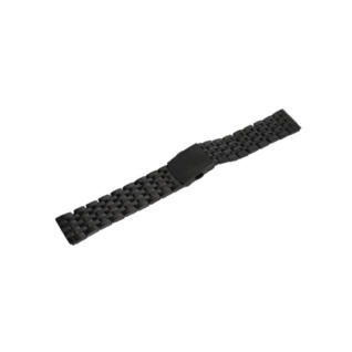 Браслет для часов Lux-05 (Black 22 mm L-170mm)(012902)