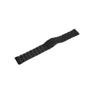 Браслет для часов Lux-05 (Black 22 mm L-170mm)(012902)