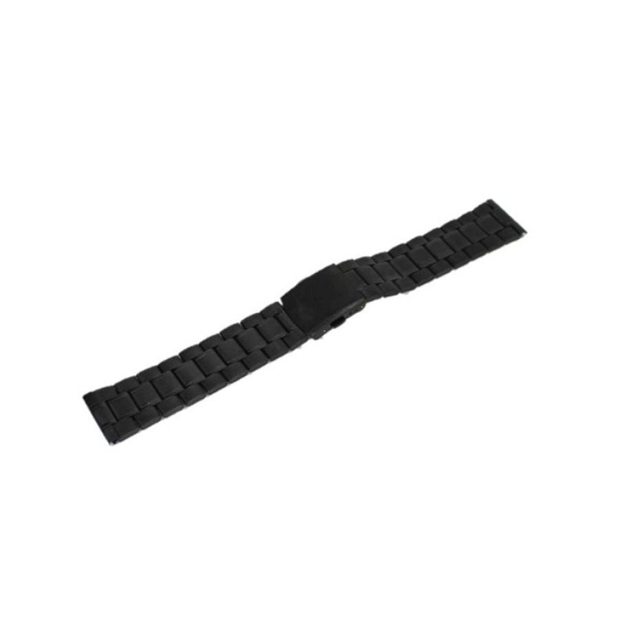 Купить Браслет для годинника Lux-06 (Black 22 mm L-180mm)(012903)
