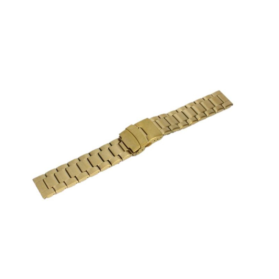 Купить Браслет для годинника Lux-02 (Gold 20 mm L-180mm)(012891)