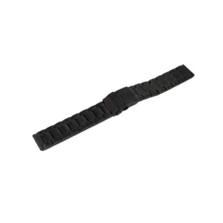 Браслет для часов Lux-03 (Black 20 mm L-180mm)(012862)