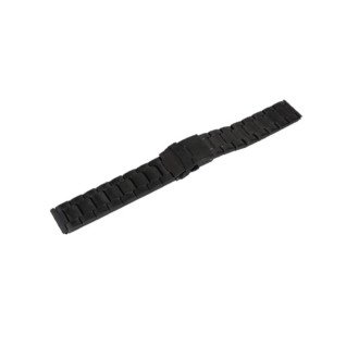 Браслет для часов Lux-03 (Black 20 mm L-180mm)(012862)