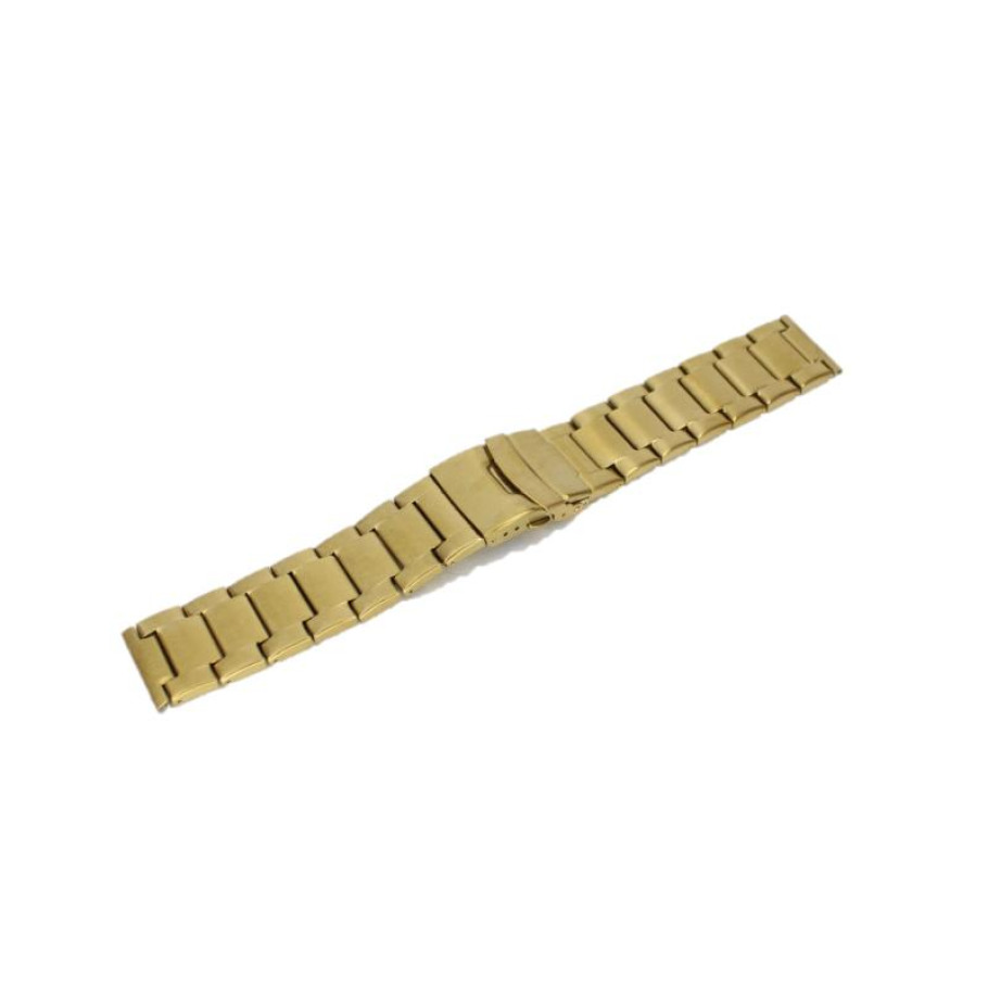 Купить Браслет для часов Lux-03 (Gold 22 mm L-175 mm)(012899)