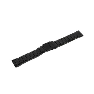 Браслет для часов Lux-04 (Black 22 mm L-190 mm)(012868)