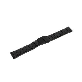 Браслет для часов Lux-04 (Black 22 mm L-190 mm)(012868)