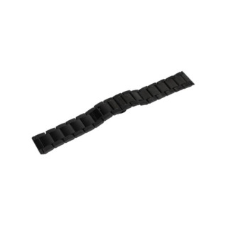 Браслет для часов Lux-02 (Black 22 mm L-170 mm)(012865)