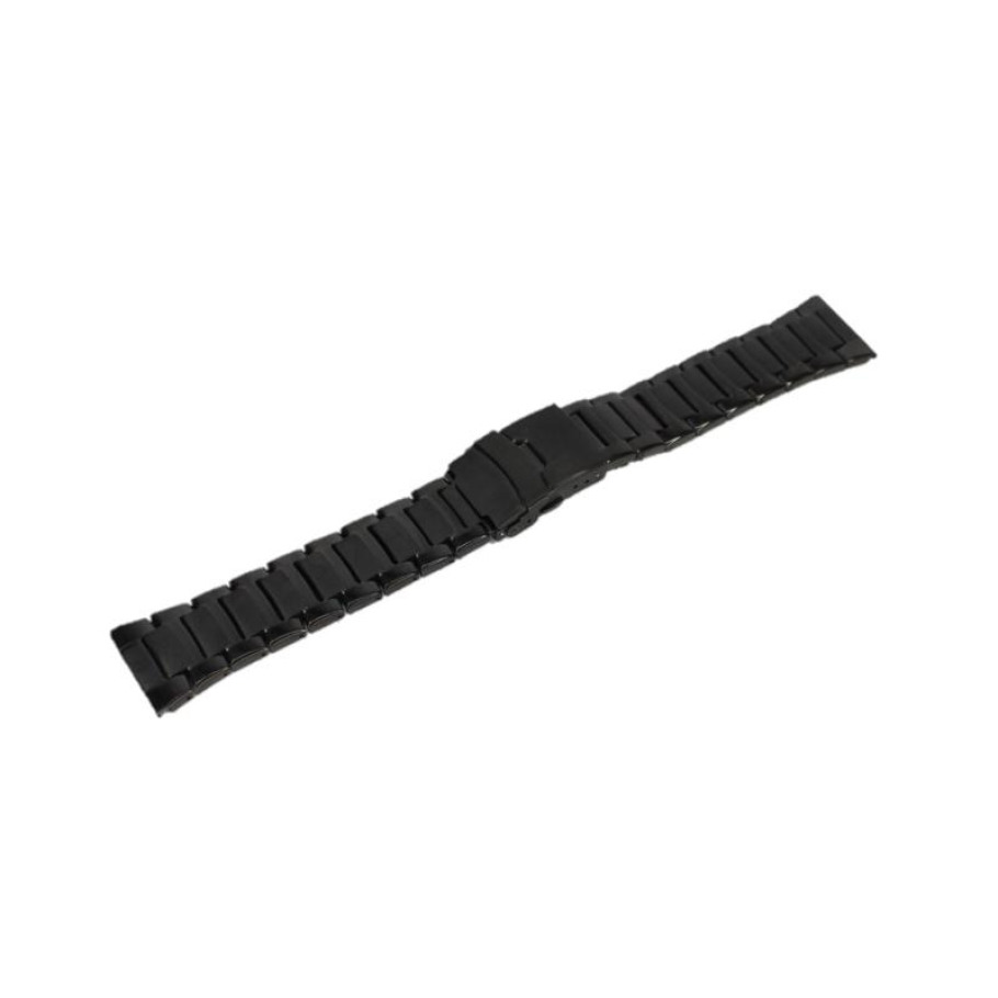 Купить Браслет для часов Lux-04 (Black 24 mm L-190 mm)(012871)
