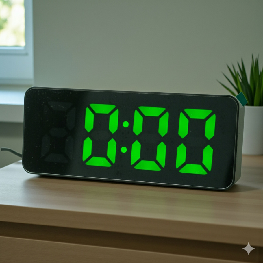 Купить Электронный будильник от сети DS-3821L (012946)