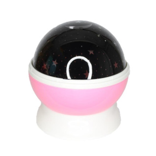 Лампа Проектор FP-07018 (White Pink)(013177)