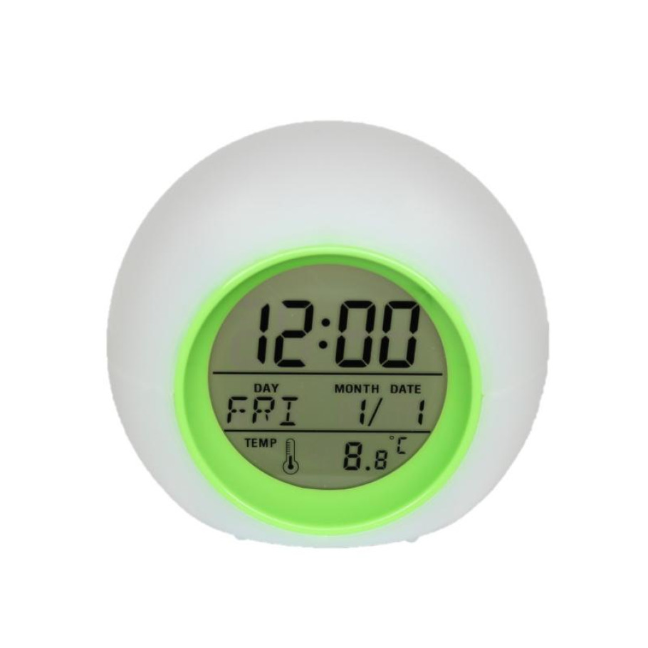 Купить Электронный будильник 212 (White-Green)(013171)
