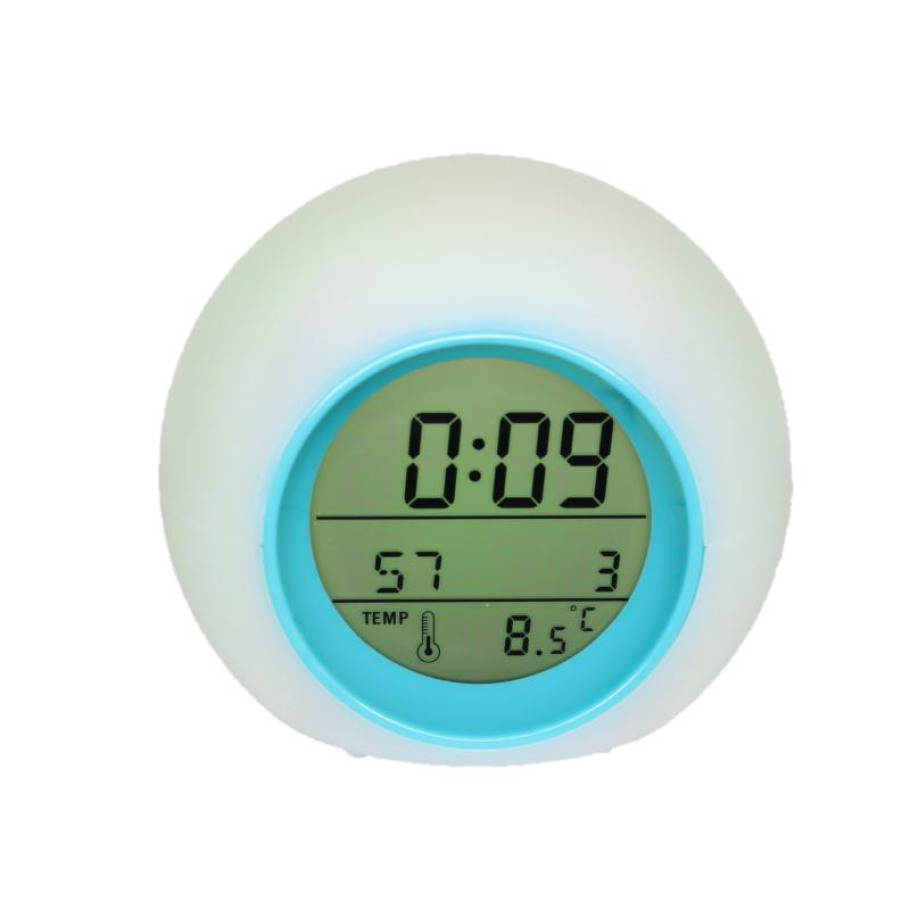 Купить Електронний будильник 212 (White-Blue)(013169)