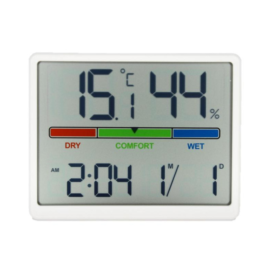 Купить Годинник настільний електронний LED-8280 (White) 92x73x15 (012196)