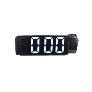 Електронний будильник від мережі GH8013 (Black/White)(013145)