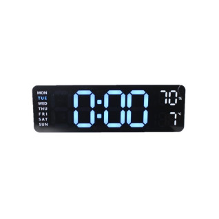 Электронный будильник от сети 5503 (White/Blue)(013140)