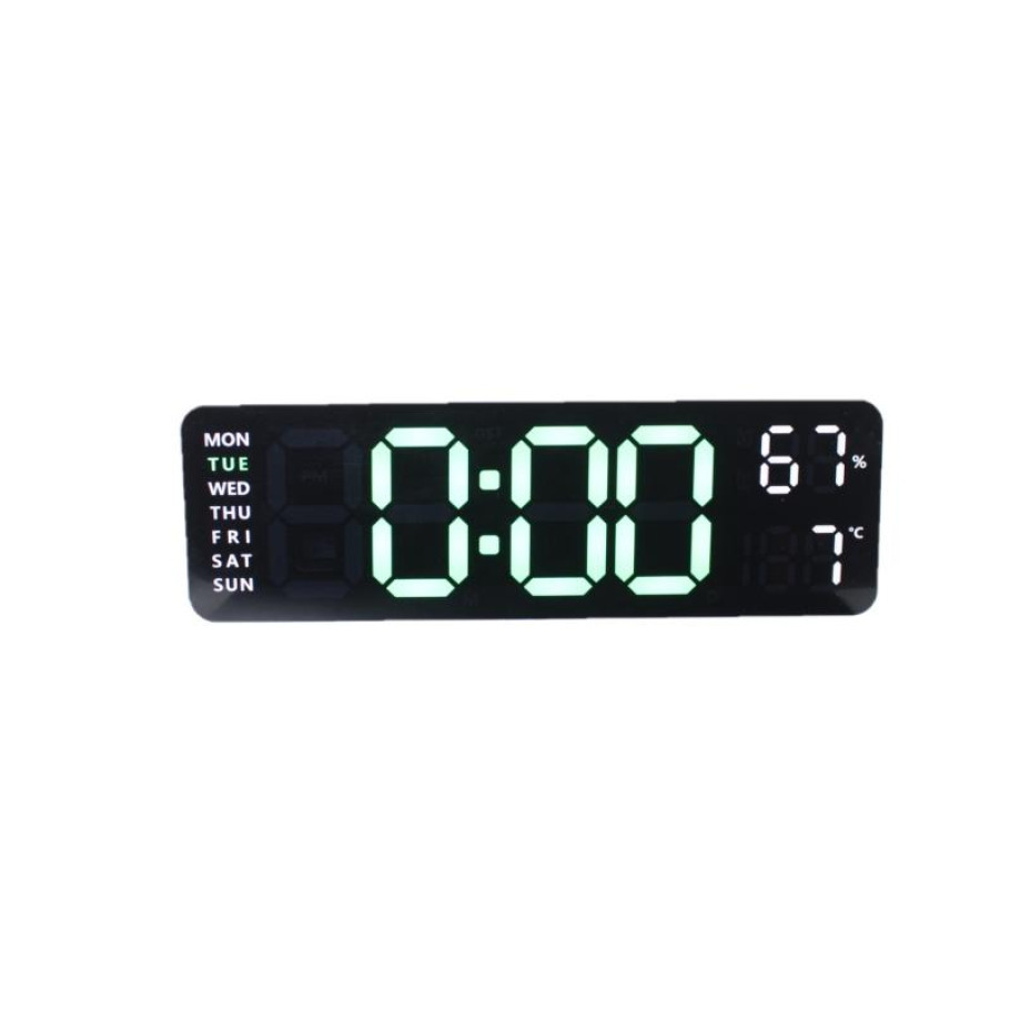 Купить Электронный будильник от сети 5503 (White/Green)(013139)