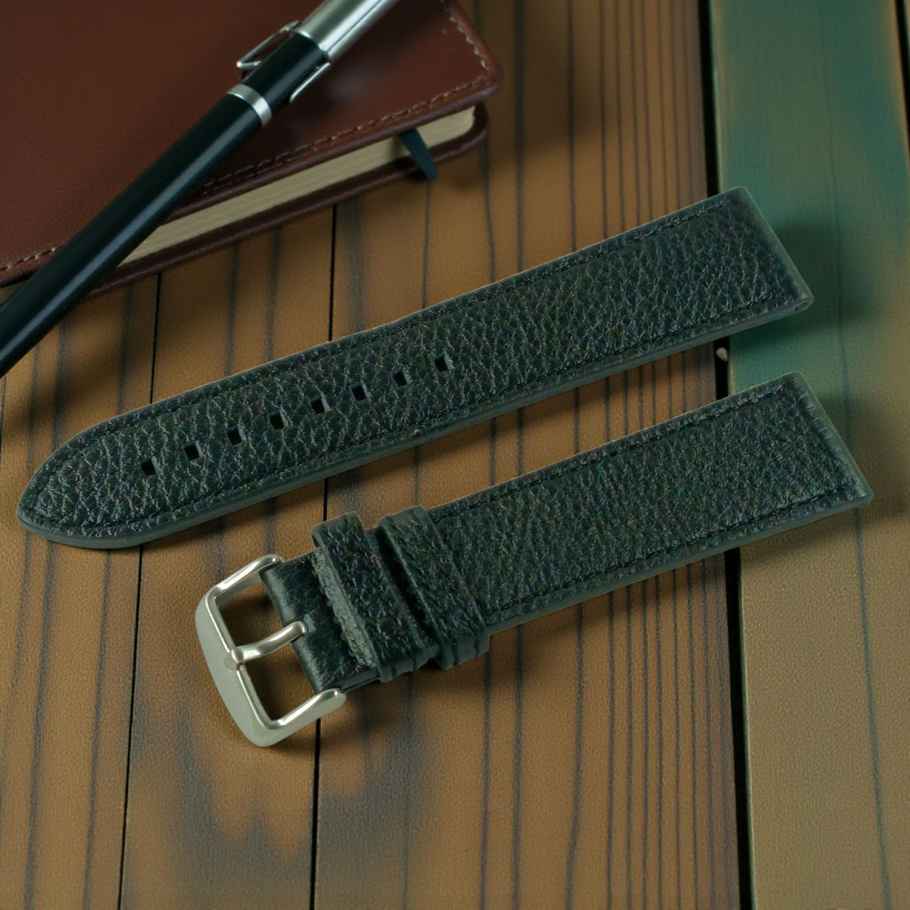 Купить Кожаный ремешок W92XXL для часов 24 мм L-235 mm (013243)