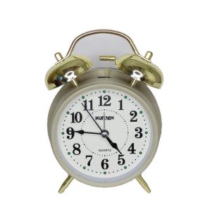 Кварцевый будильник Kurren 860 (Grey Gold)(013375)