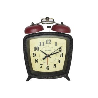 Кварцевый будильник RCQ A200 (Black/Bordo)(013368)