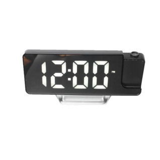 Электронный будильник от сети DSX-673 (Black White)(013336)