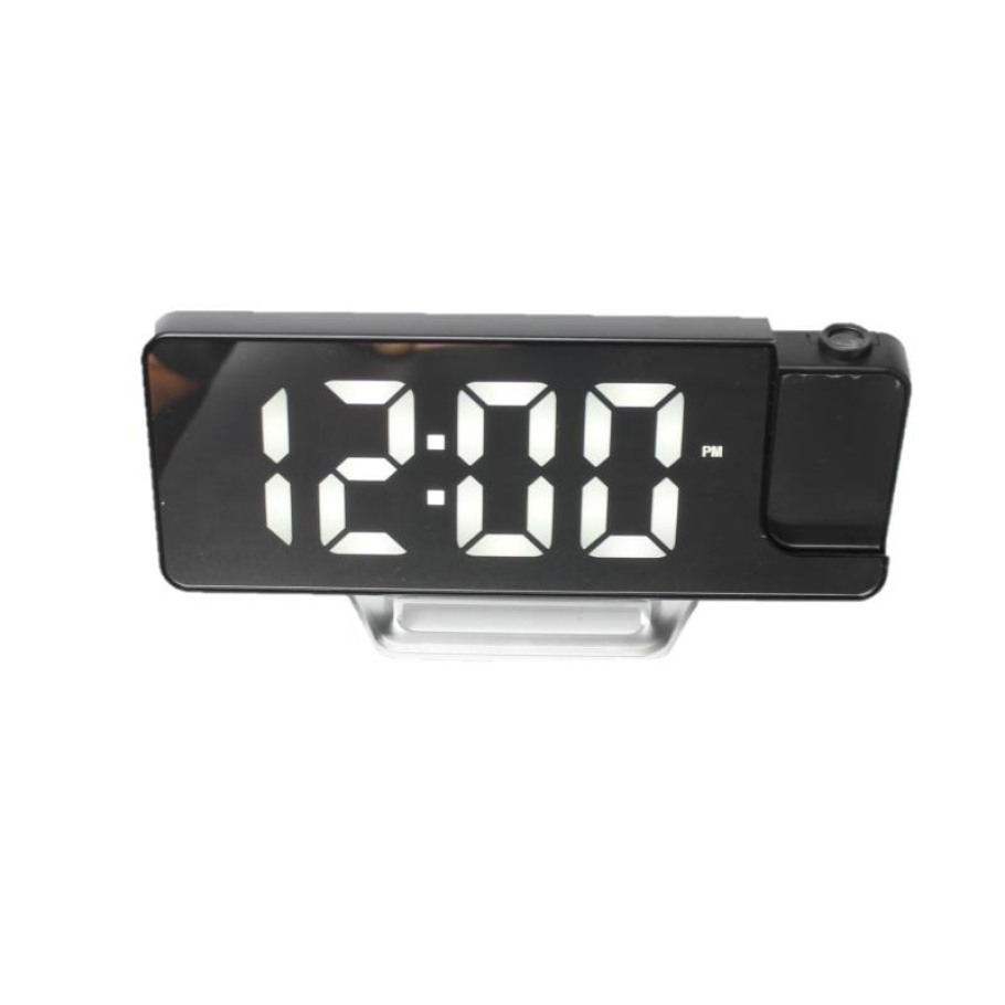 Купить Электронный будильник от сети DSX-673 (Black White)(013336)