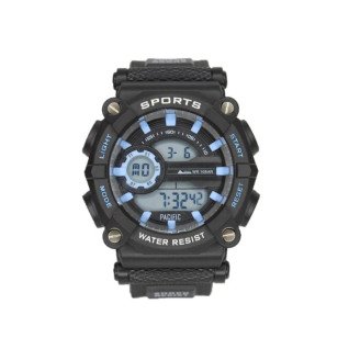 Электронные часы в колбе Pacific 2107G-4 d-48(Black/Blue)(013320)
