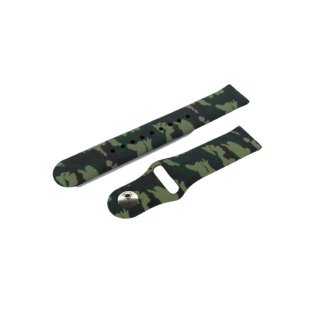 Силиконовый ремешок CBUS206 для часов 20 мм L-230mm (013603)