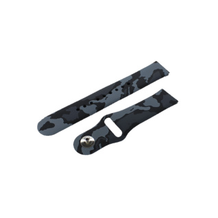 Силиконовый ремешок CBUS206 для часов 20 мм L-230mm (013602)