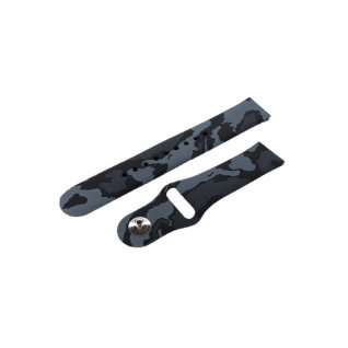 Силиконовый ремешок CBUS206 для часов 20 мм L-230mm (013602)