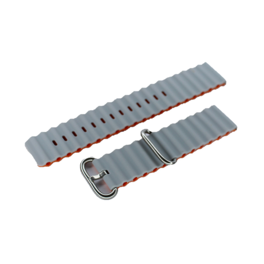 Купить Силиконовый ремешок CBWT53 для часов 22 mm L-220mm (013614)