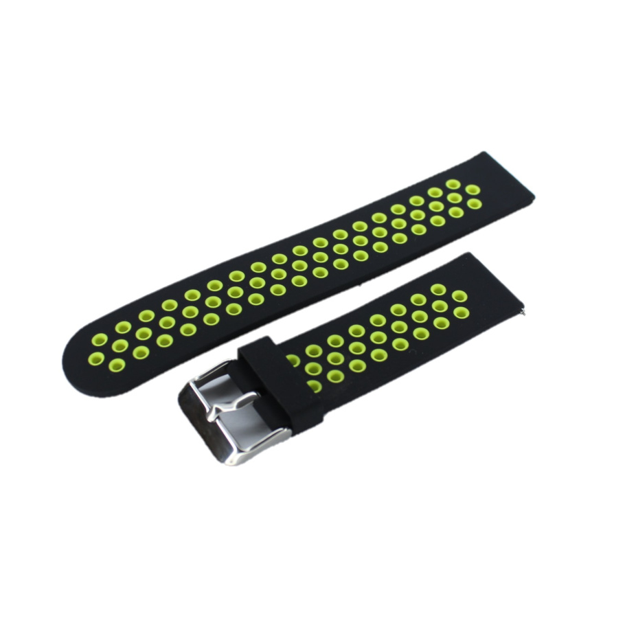 Купить Силиконовый ремешок CBWT25 для часов 22 mm L-215mm (013641)