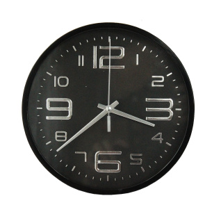 Настенные часы 2120T-2A ПХ d-20 (All Black)(013718)