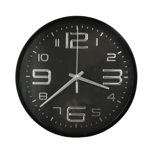 Настенные часы 2120T-2A ПХ d-20 (All Black)(013718)