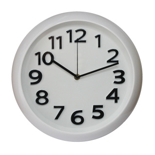 Настенные часы XX748 (White White) ПХ d-28 (013724)