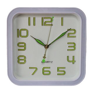 Настенные часы XX740Y (All White) ПХ 25*25 (013727)