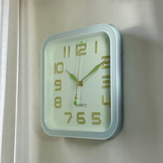 Купить Настенные часы XX740Y (All White) ПХ 25*25 (013727)