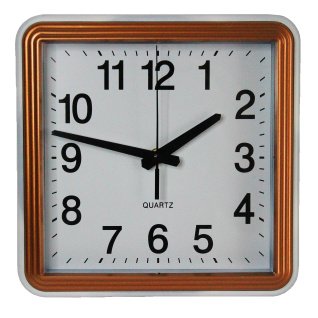 Настенные часы 2503 (Cuprum White) ПХ 24-24 (013798)