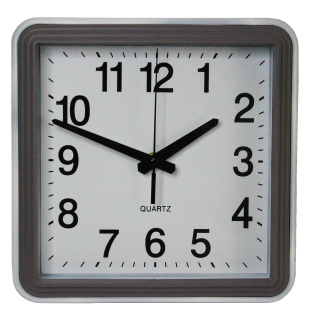Настенные часы 2503 (Gray White) ПХ 24-24 (013800)