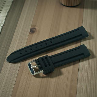 Силиконовый ремешок U09-1 для часов 20 mm L-215 mm(013771)