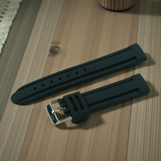 Силиконовый ремешок U09-1 для часов 20 mm L-215 mm(013771)