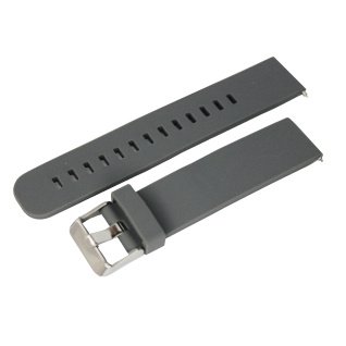 Силиконовый ремешок U15-7\SL для часов 20 mm L-210 mm(013772)