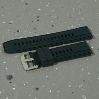 Силіконовий ремінець для годинника U22-1 22мм L-210mm (013765)