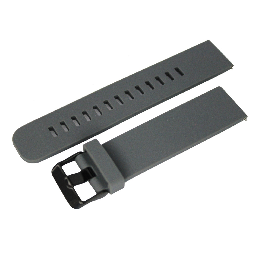 Купить Силиконовый ремешок U15-7\B для часов 22 mm L-210 mm (013767)