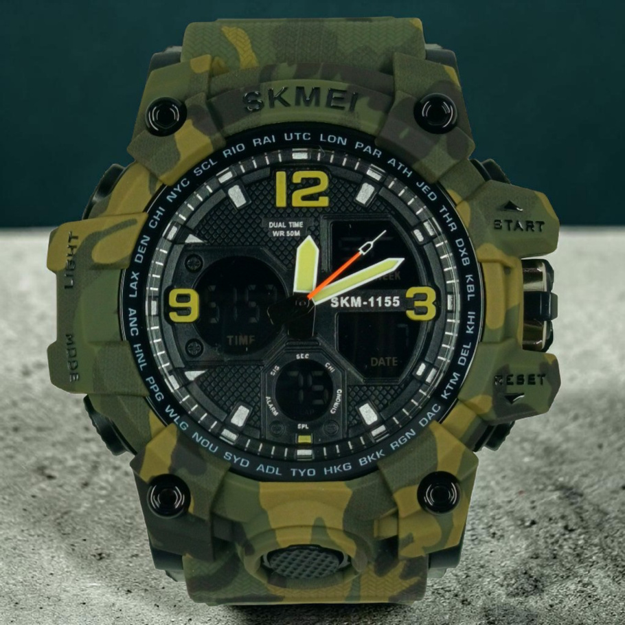 Купить Тактичний Годинник Skmei 1155 d-55 (010427)