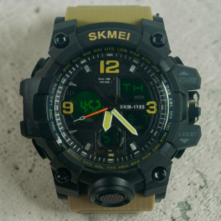 Тактические Часы Skmei 1155 B d-55 (010428)